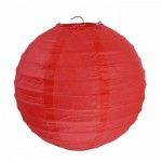 SANTEX 4312-7-20, Sachet de 2 lanternes M 20cm, Rouge