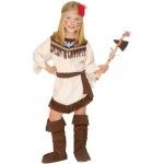Déguisement Sioux FILLE 116cm, 4-6 ans
