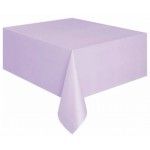 Nappe plastique RECTANGLE, Lilas