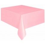 Nappe plastique RECTANGLE, Rose