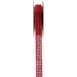 SANTEX 5267-7-15, Ruban strass autocollant, rouge