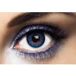 P'TIT Clown re55532 - Lentilles de contact (sans correction), iris bleu, la paire