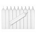 Party Pro 56064031, Set de 10 Bougies cire pour lampion