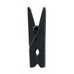 Sachet de 24 MINI-Pinces en bois, Noir