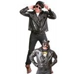 Déguisement Blouson noir en simili-cuir