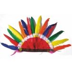 Party Pro 85210, Coiffe indien multicolore