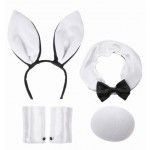 Set Bunny blanc & Noir luxe