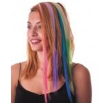 Party Pro 86248, Mèche de cheveux à clipser, manga violette