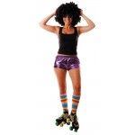 Party Pro 86502016, Mini short disco violet, adulte