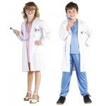 Party Pro 8728758646, Déguisement Blouse de docteur, taille 4-6 ans