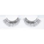 Party Pro 87307811, Faux cils lametta, Argent