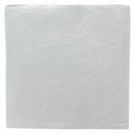 Sachet de 30 Serviettes en papier SATINÉ 33x33cm, satiné Argent