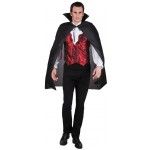 Cape de vampire en tissu 120cm