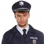 Casquette de policier (réglable)