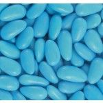 Sachet 500g dragées LONGUETTES (amande) - Turquoise brillant