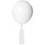 Kit de 6 Ballons Pompons ® blanc/BLANC