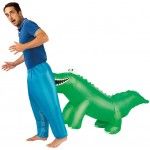 Chaks C4223, Déguisement Gonflable Crocodile adulte