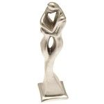 Mini-couple 8cm argent, ENTRELACÉ 8cm