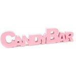 Lettres CANDY BAR 27cm, Rose