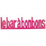 Grandes Lettres LE BAR A BONBONS 44,5cm Fuchsia