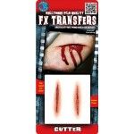 Chaks FXTS-403, Transfert 3D rouge Cutter, Coupures
