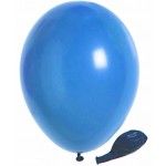 Grand sachet 100 ballons nacrés, 30 cm, Bleu