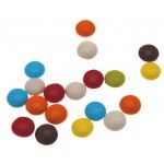 Confettis au chocolat multicolores brillants 90g en Tubo