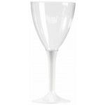 20 verres, pied blanc