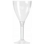 20 verres, pied transparent