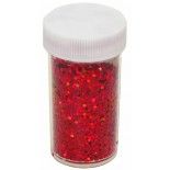 Pot saupoudreur de Paillettes HOLO 15g, Rouge