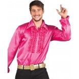 Chemise adulte disco Rose - taille XXL