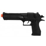 Pistolet automatique noir en plastique