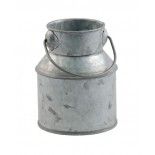 Chaks 0621, Petit ballotin Pot à lait en métal avec anse 9cm