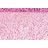 Chaks 0820-03, Ruban de table Glitter 10cm, Vieux rose