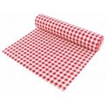 Chaks 0885-02, Chemin de Table LIN vichy rouge 5m