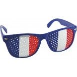 P'TIT Clown re10102, Lunettes tricolores France bleu, blanc, rouge