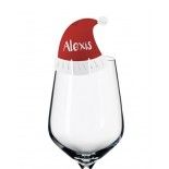 Chaks 10721, Sachet 6 Marque-places Bonnet de Noël rouge