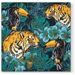 Chaks 11008, Sachet de 20 Serviettes papier Jungle Animale