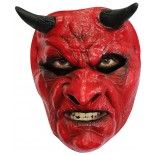 Chaks 11305, Masque latex Diable rouge