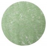 Chaks 11333, Sachet 10 Sets de table Ronds intissé Brillance Deluxe 34cm, Vert forêt