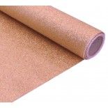 Chaks 11446-79, Nappe Premium Paillettes incrustées, en rouleau 120cm x 3m Rose Gold