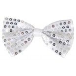 P'TIT Clown re11910 - Nœud papillon sequins, argent