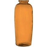 Grand vase en verre Elisa 71 cm Ambre