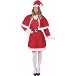 P'TIT Clown re12054 - Costume adulte Mère Noël