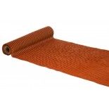 Chemin de table Velours Cotelé luisant 3m, Ambre