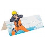 Sachet de 8 Marque-places carton 6x8cm Naruto ®