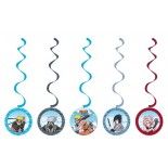 Set de 5 Suspensions swirls 60cm Naruto ®