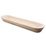 Grand Plateau allongé en bois Naturel 81cm