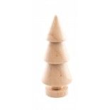 Sapin vintage en bois naturel 12cm