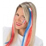 Set de 2 Barrettes Drapeau Supporter France